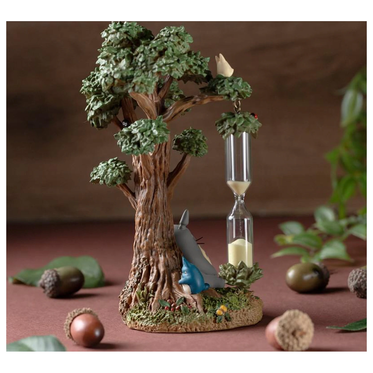 My Neighbor Totoro Camphrier & Totoro Diorama Peščena ura 16cm fotografija izdelka
