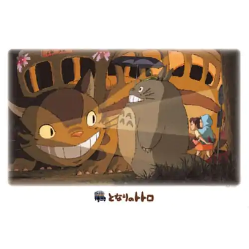 My Neighbor Totoro Sestavljanka Catbus in the night (1000 kosov) fotografija izdelka