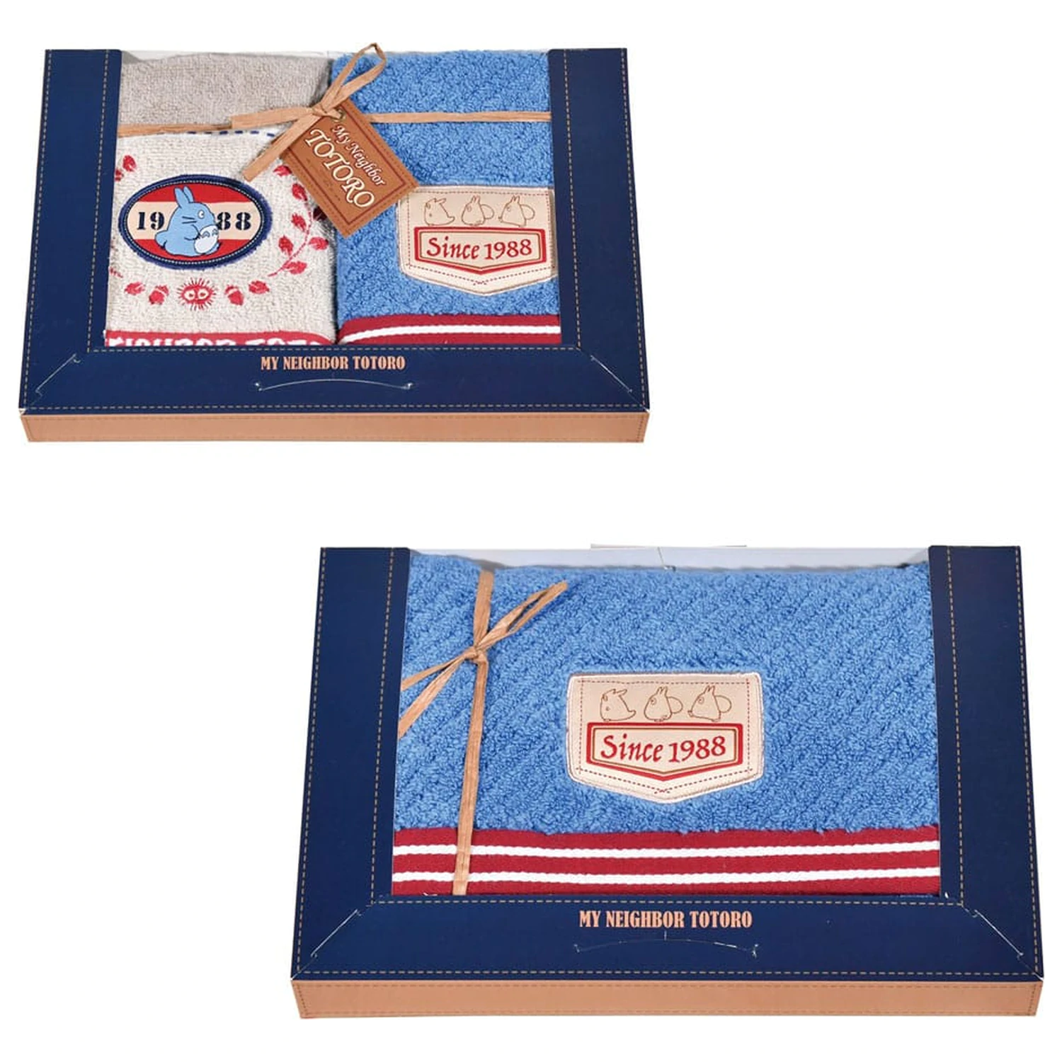 My Neighbor Totoro brisača 3-delni set z denim šivi fotografija izdelka