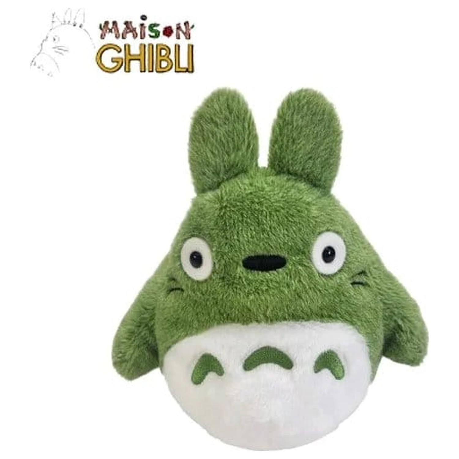 My Neighbor Totoro Fluffy Beanbag Plišasta figura Veliki Totoro Green fotografija izdelka