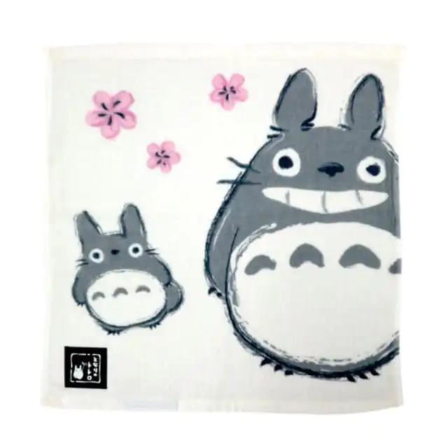 My Neighbor Totoro Imabari Mini Brisača Totoro Sakura 34 x 36 cm fotografija izdelka