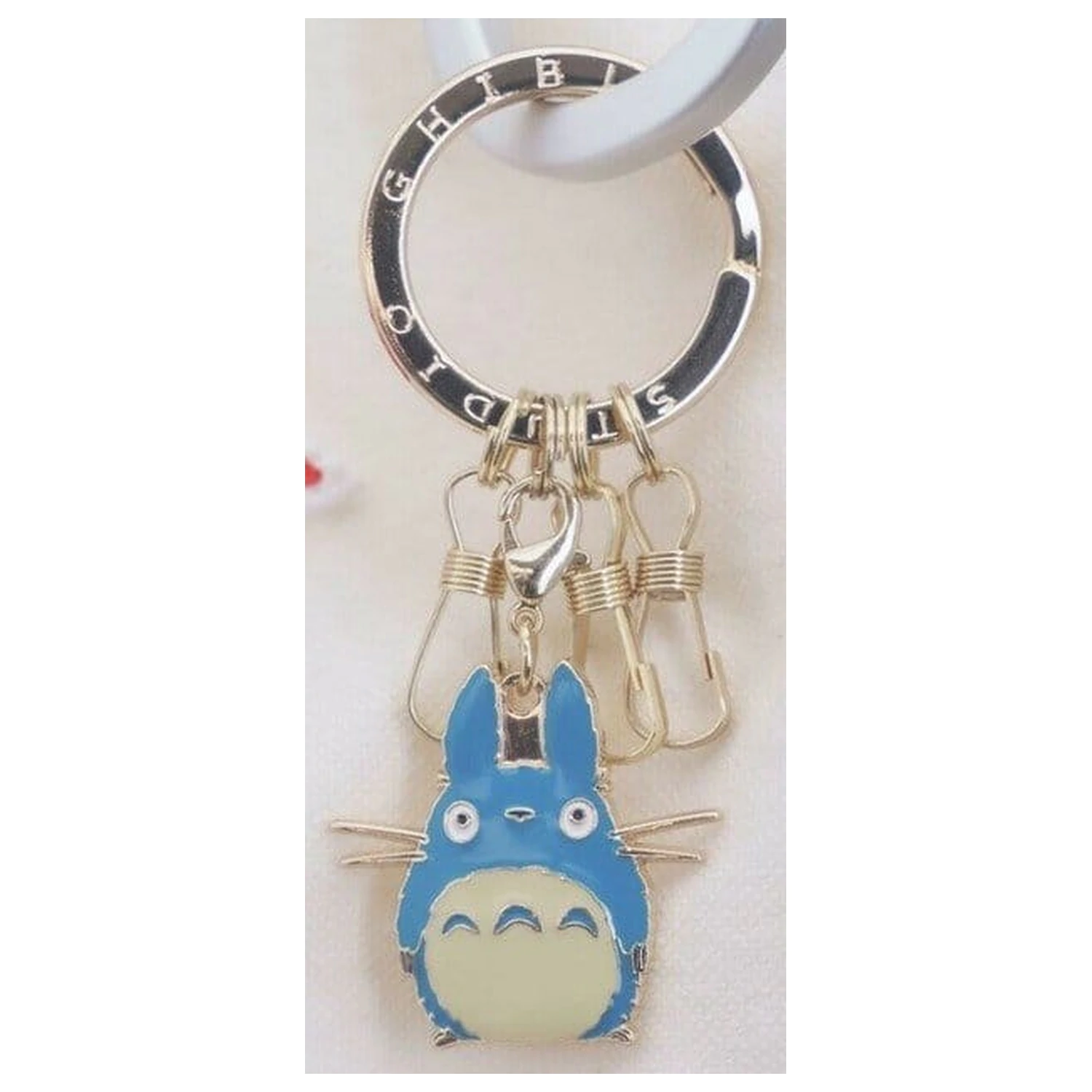 My Neighbor Totoro Metal-Keychain Srednji Totoro fotografija izdelka