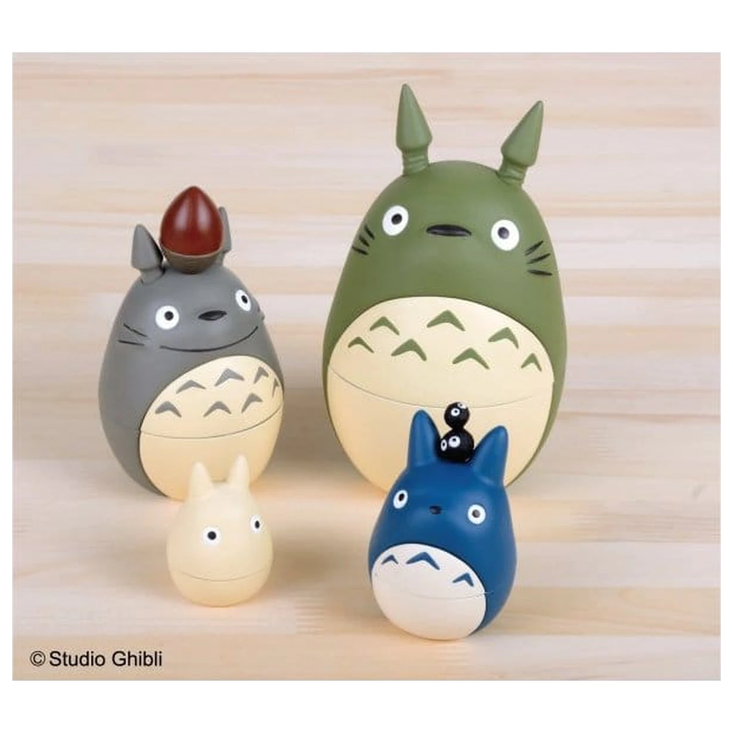 My Neighbor Totoro Matrjoška Mini figure Totoro fotografija izdelka