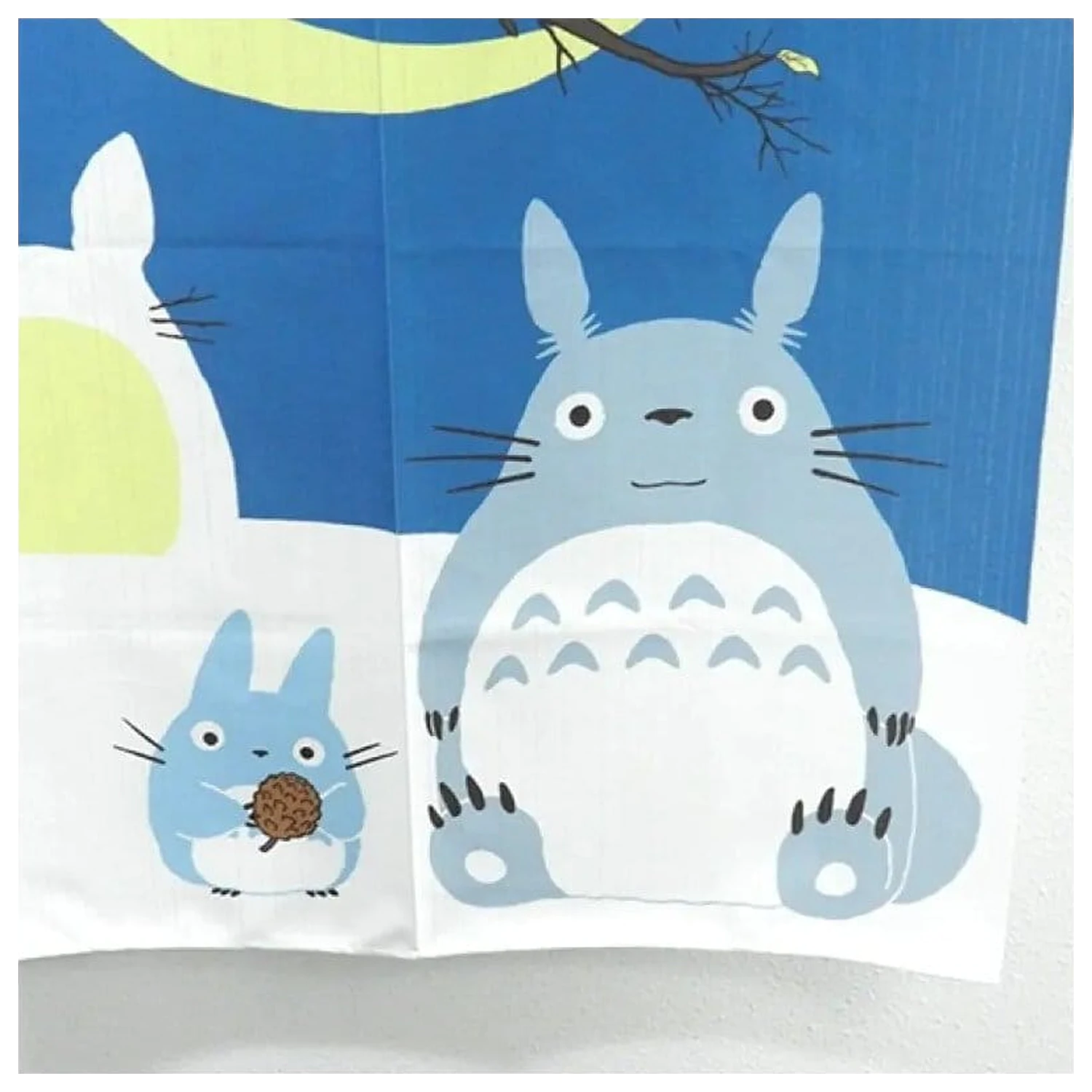 My Neighbor Totoro Noren zavesa Totoro & snowman fotografija izdelka