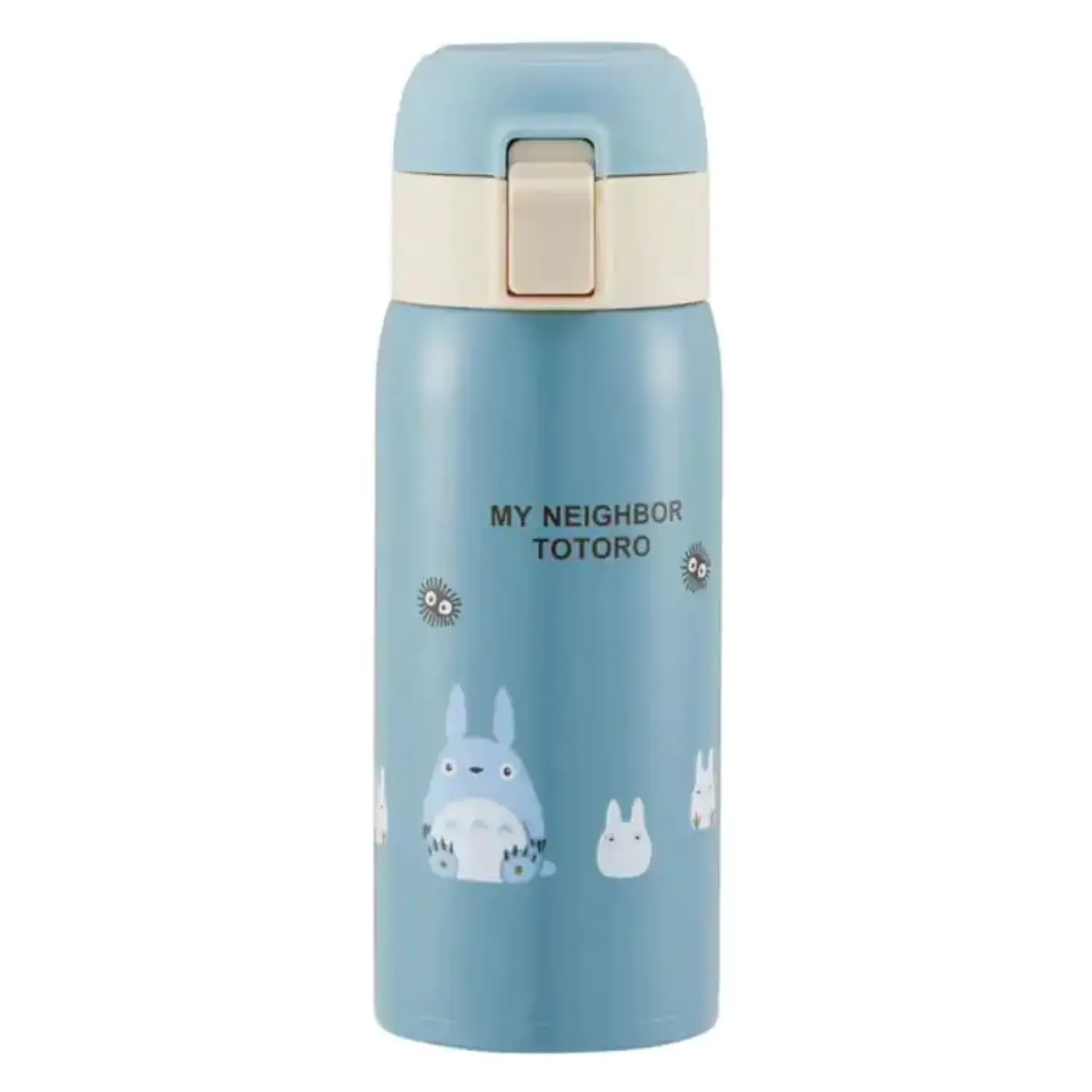 My Neighbor Totoro steklenica za vodo na en pritisk s podlogo modra 350ml fotografija izdelka