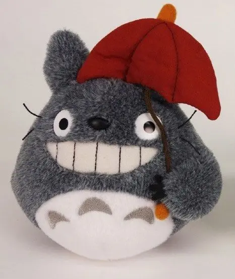 My Neighbor Totoro Plush figura Totoro Red Umbrella 15 cm fotografija izdelka