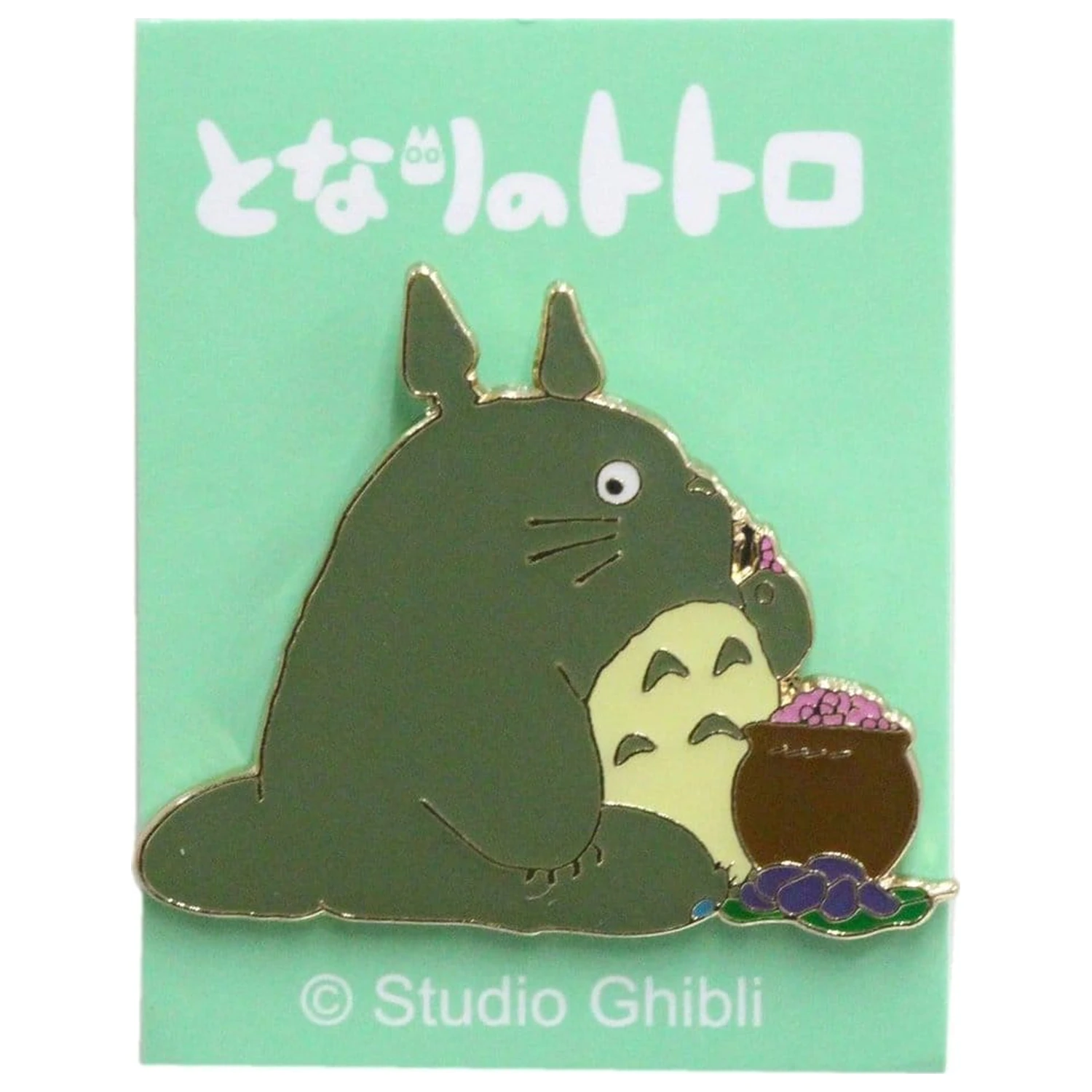My Neighbor Totoro pin, sedeči Big Totoro fotografija izdelka
