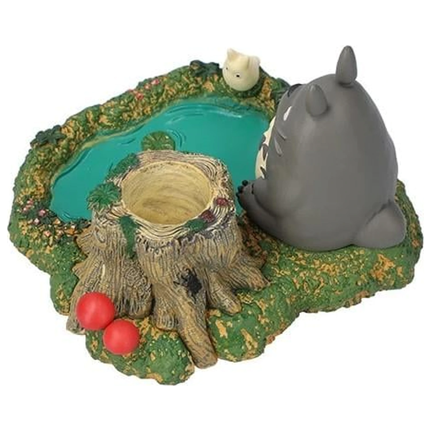My Neighbor Totoro Totoro ob ribniku figurica držalo za svinčnike fotografija izdelka