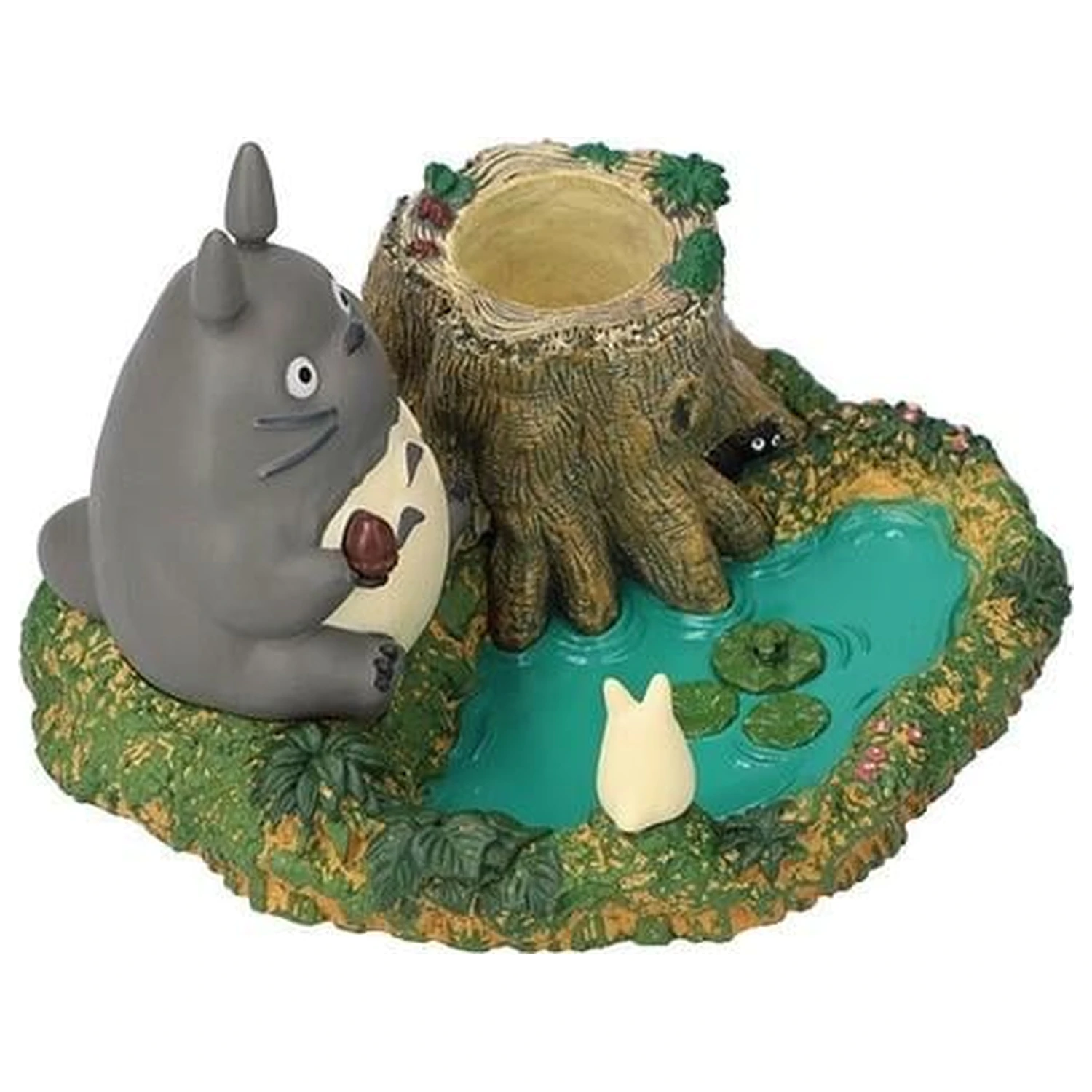 My Neighbor Totoro Totoro ob ribniku figurica držalo za svinčnike fotografija izdelka