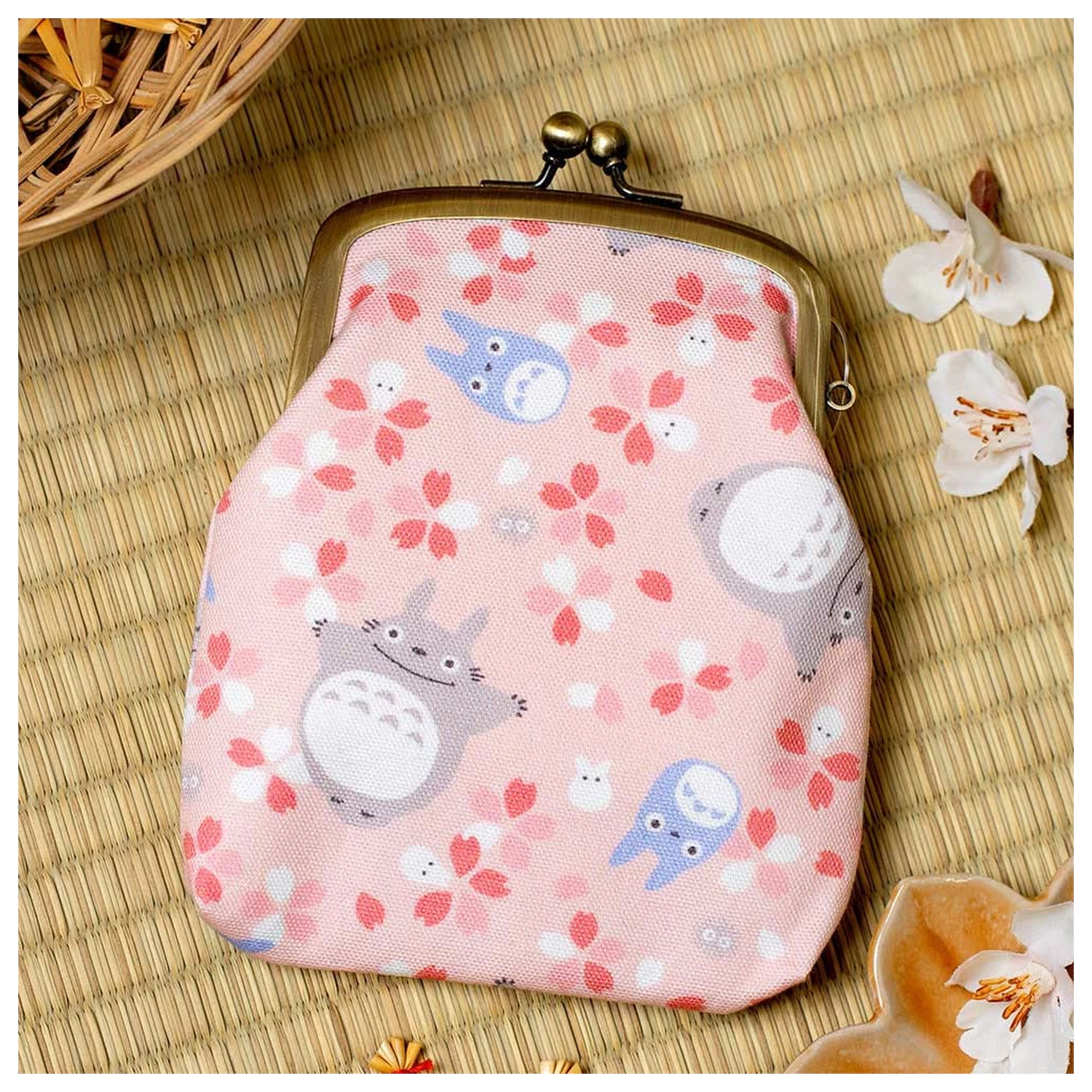My Neighbor Totoro Torbica za kovance Totoro Cherry Blossoms fotografija izdelka