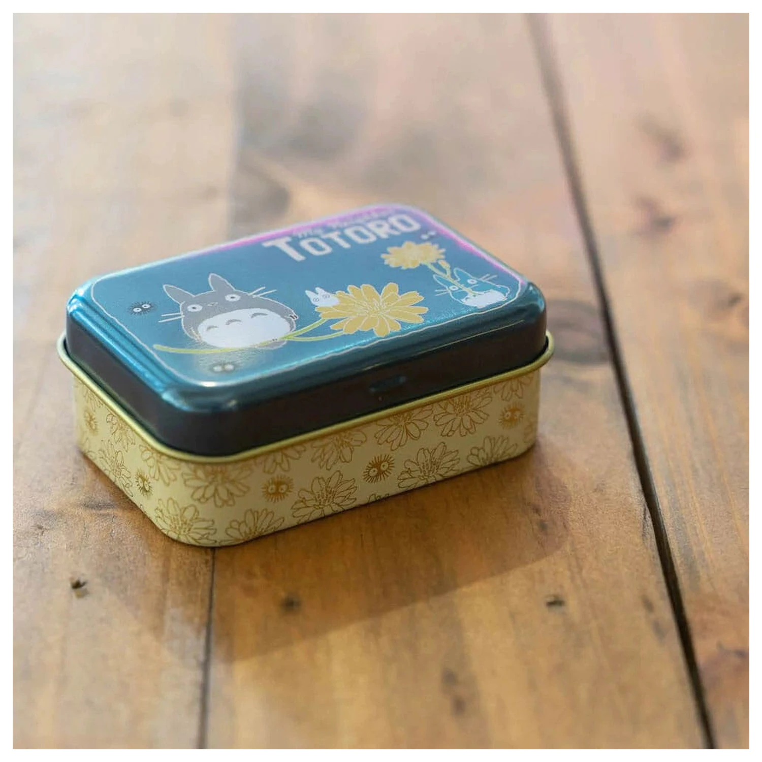 My Neighbor Totoro Kovinska škatla Totoro flower fotografija izdelka