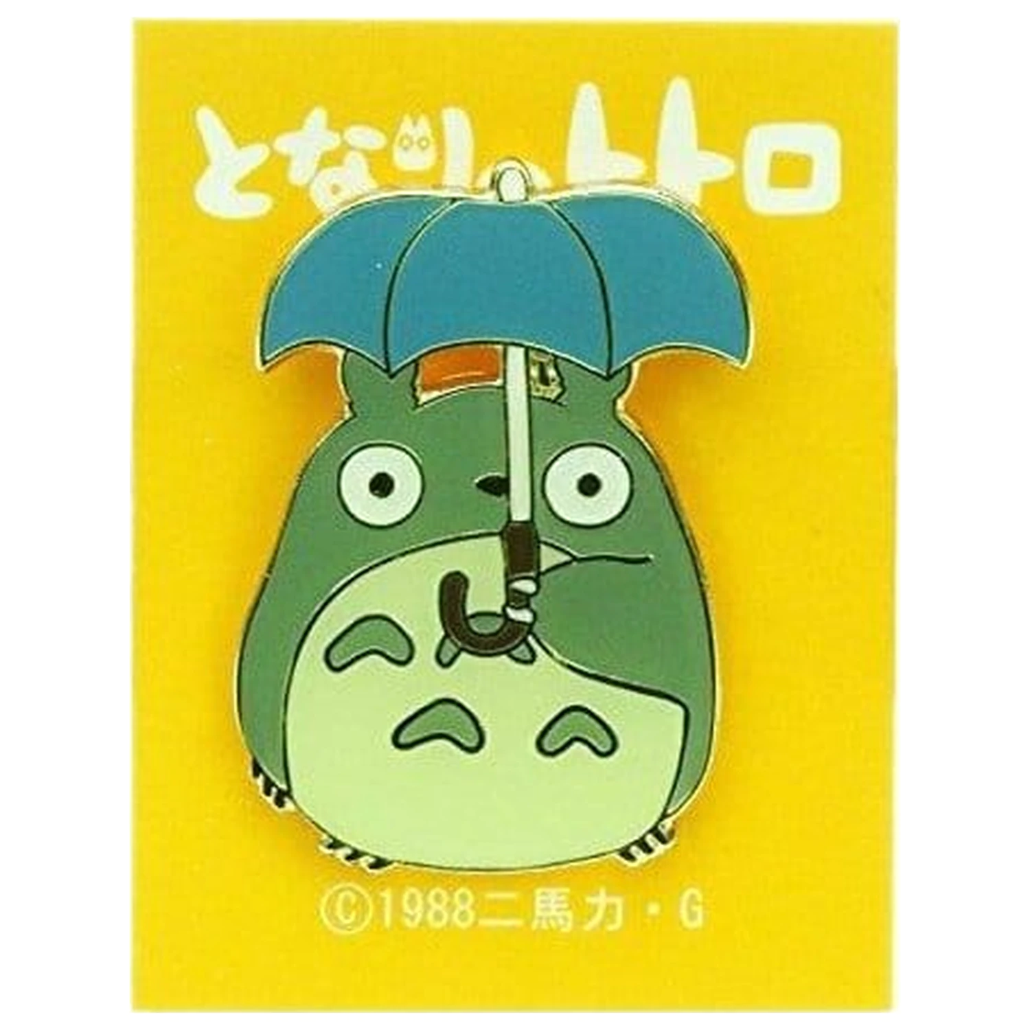 My Neighbor Totoro Pin Totoro drži dežnik fotografija izdelka