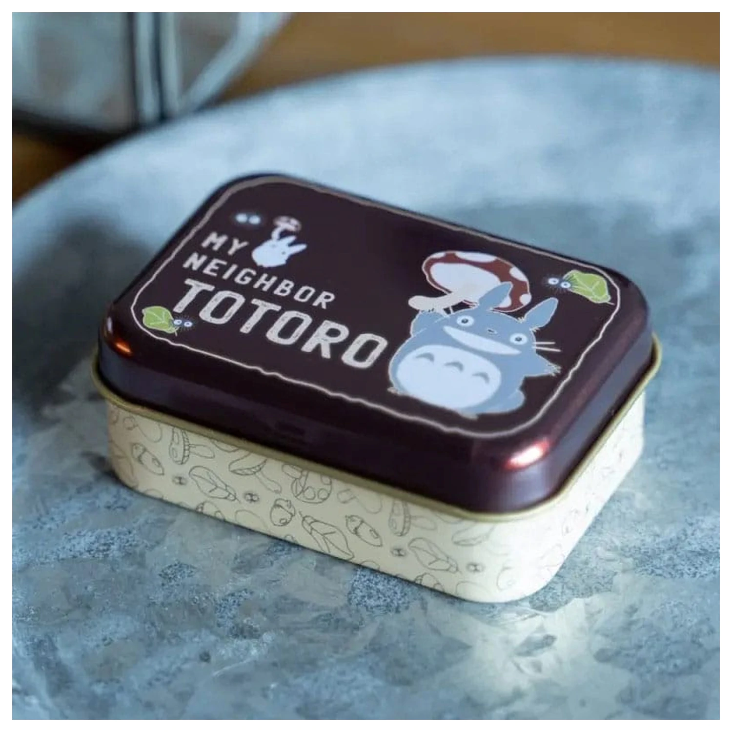 My Neighbor Totoro Kovinska škatla Totoro goba fotografija izdelka