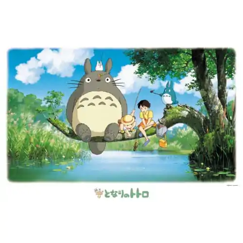 My Neighbor Totoro sestavljanka Will Totoro catch a Fish (1000 kosov) fotografija izdelka