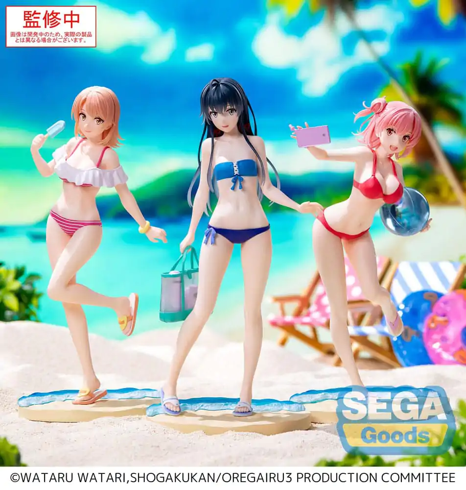 My Teen Romantic Comedy SNAFU Climax Luminasta PVC Kip Yukino Yukinoshita Midsummer Tokyo Bay 20 cm fotografija izdelka