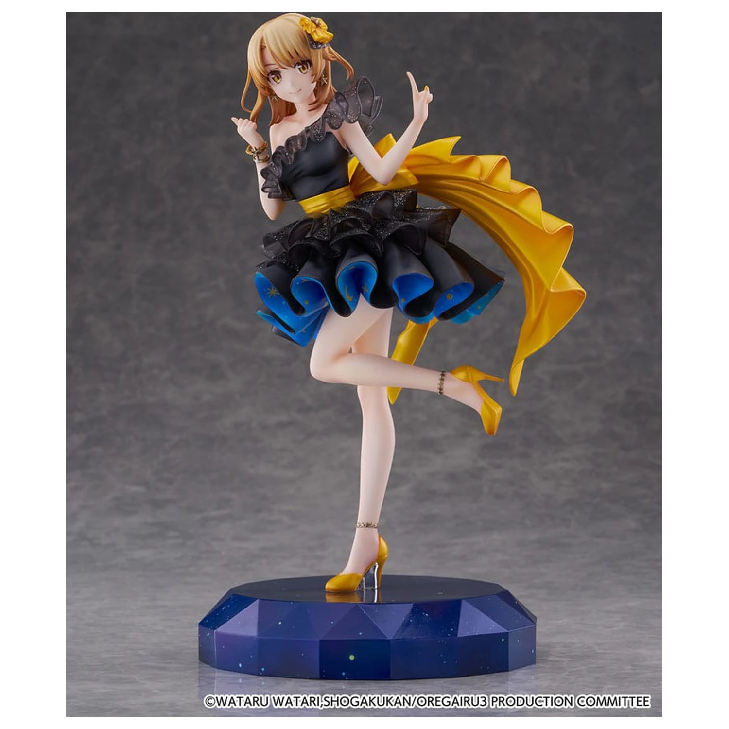 My Youth Romantic Comedy Is Wrong As I Expected. Final SHIBUYA SCRAMBLE FIGURE PVC kip 1/7 Iroha Isshiki Starry Dress Ver. 24 cm fotografija izdelka