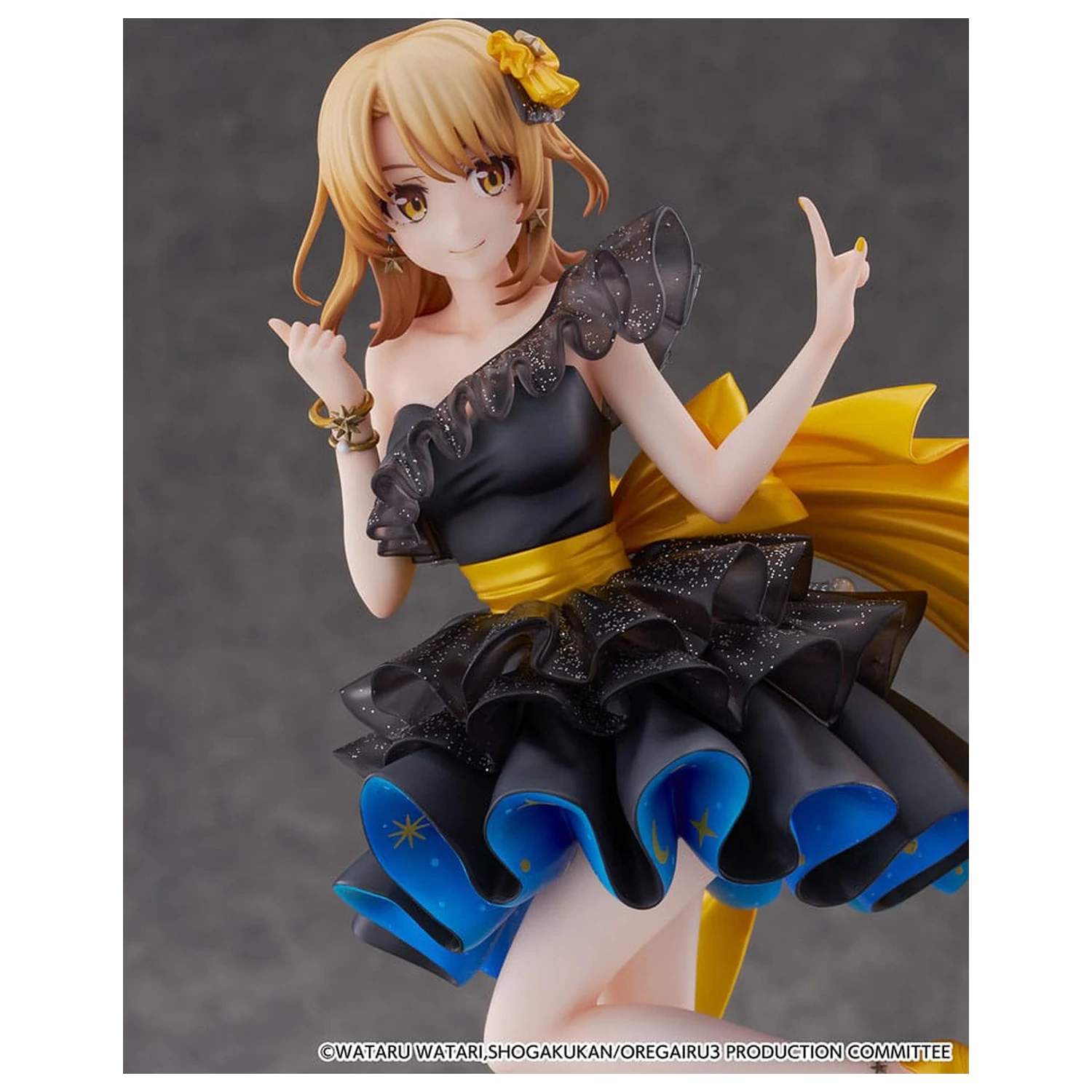 My Youth Romantic Comedy Is Wrong As I Expected. Final SHIBUYA SCRAMBLE FIGURE PVC kip 1/7 Iroha Isshiki Starry Dress Ver. 24 cm fotografija izdelka