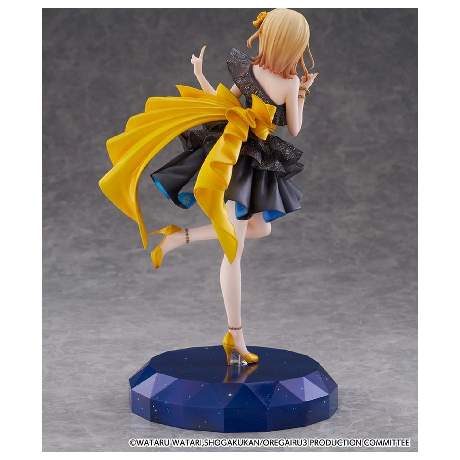 My Youth Romantic Comedy Is Wrong As I Expected. Final SHIBUYA SCRAMBLE FIGURE PVC kip 1/7 Iroha Isshiki Starry Dress Ver. 24 cm fotografija izdelka