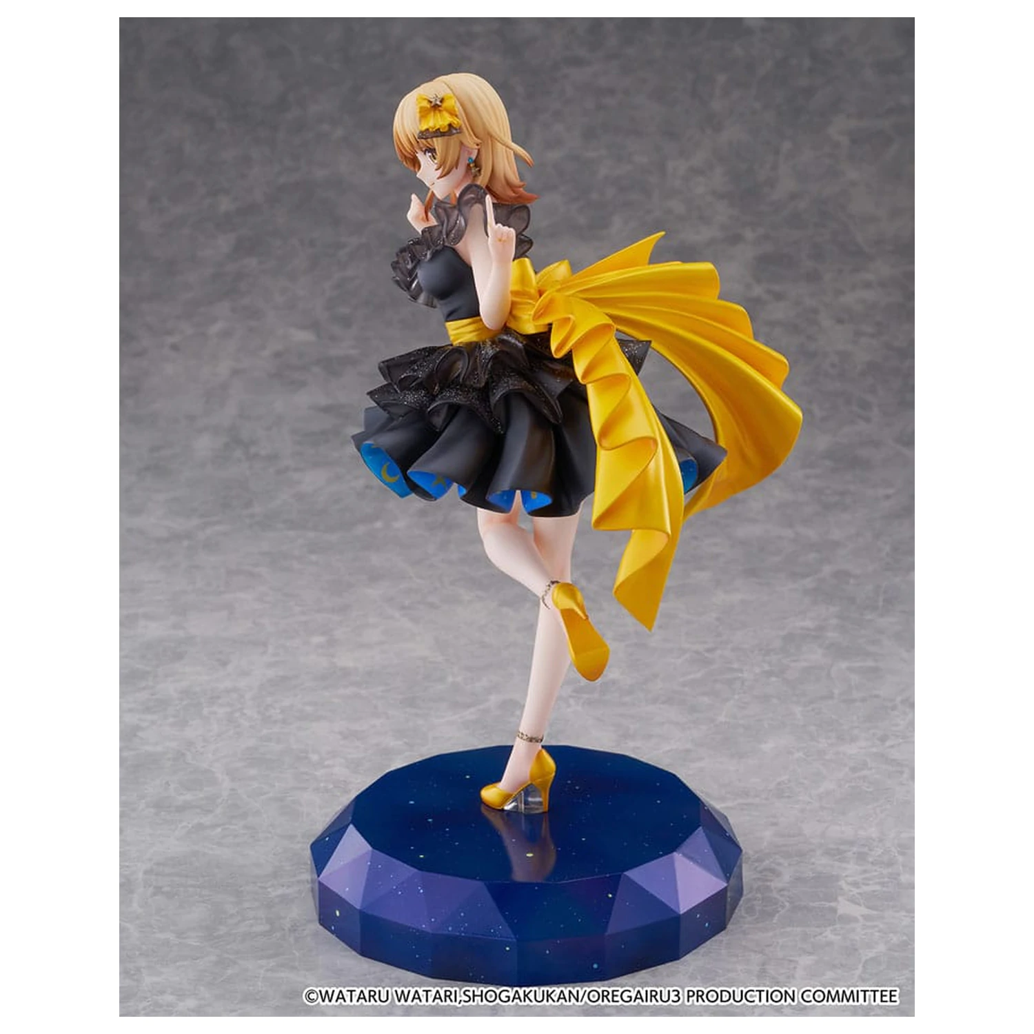 My Youth Romantic Comedy Is Wrong As I Expected. Final SHIBUYA SCRAMBLE FIGURE PVC kip 1/7 Iroha Isshiki Starry Dress Ver. 24 cm fotografija izdelka