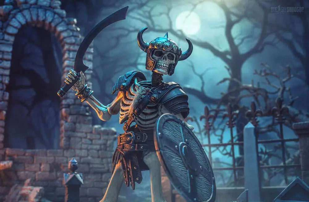 Mythic Legions: All Stars 6 akcijska figura Skeleton Raider 15 cm fotografija izdelka