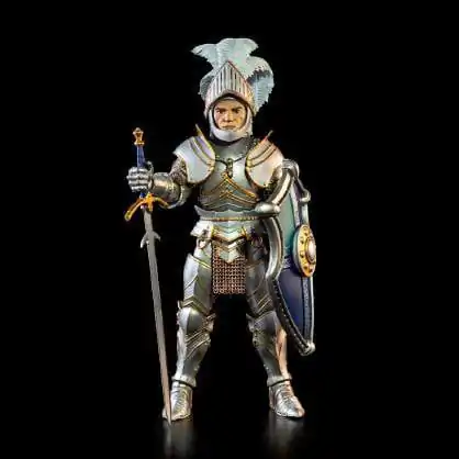 Mythic Legions: Ashes of Agbendor Akcijska Figura Blue Shield Solider Deluxe Gradbeni Set fotografija izdelka