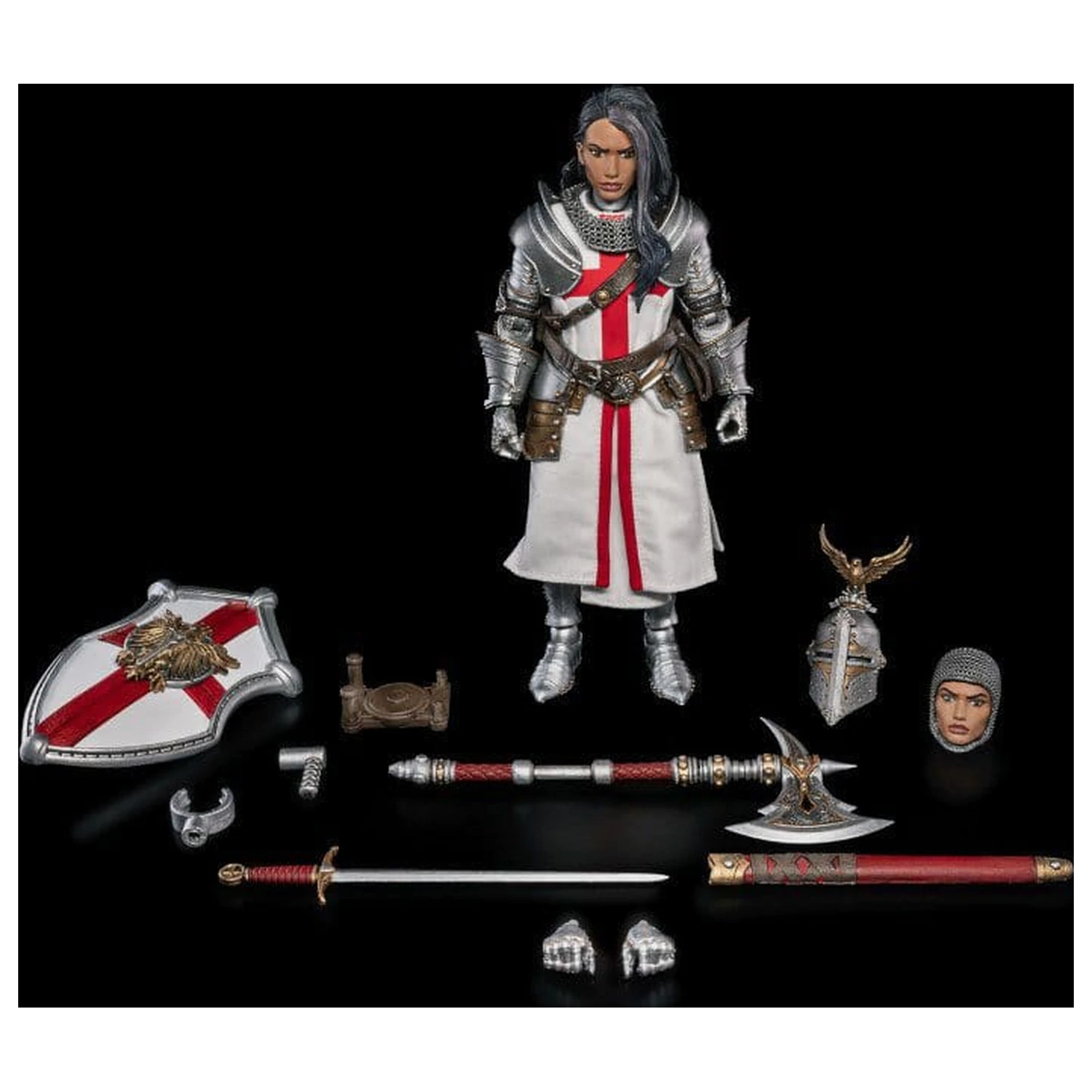 Mythic Legions: Dawns of Discovery akcijska figura General Delphina of Eathyross fotografija izdelka