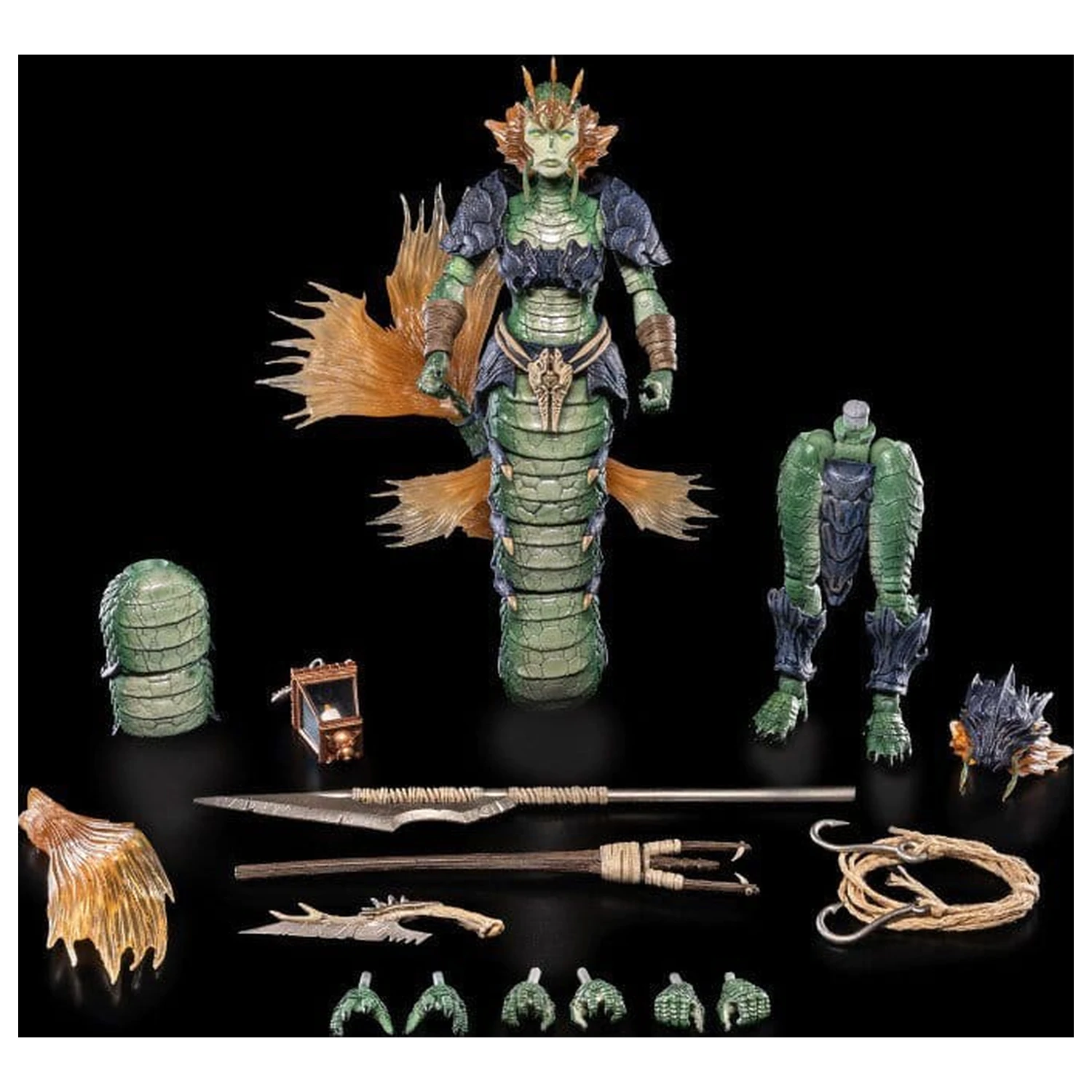 Mythic Legions: Dawns of Discovery akcijska figura Sireyn Opalscale Deluxe fotografija izdelka