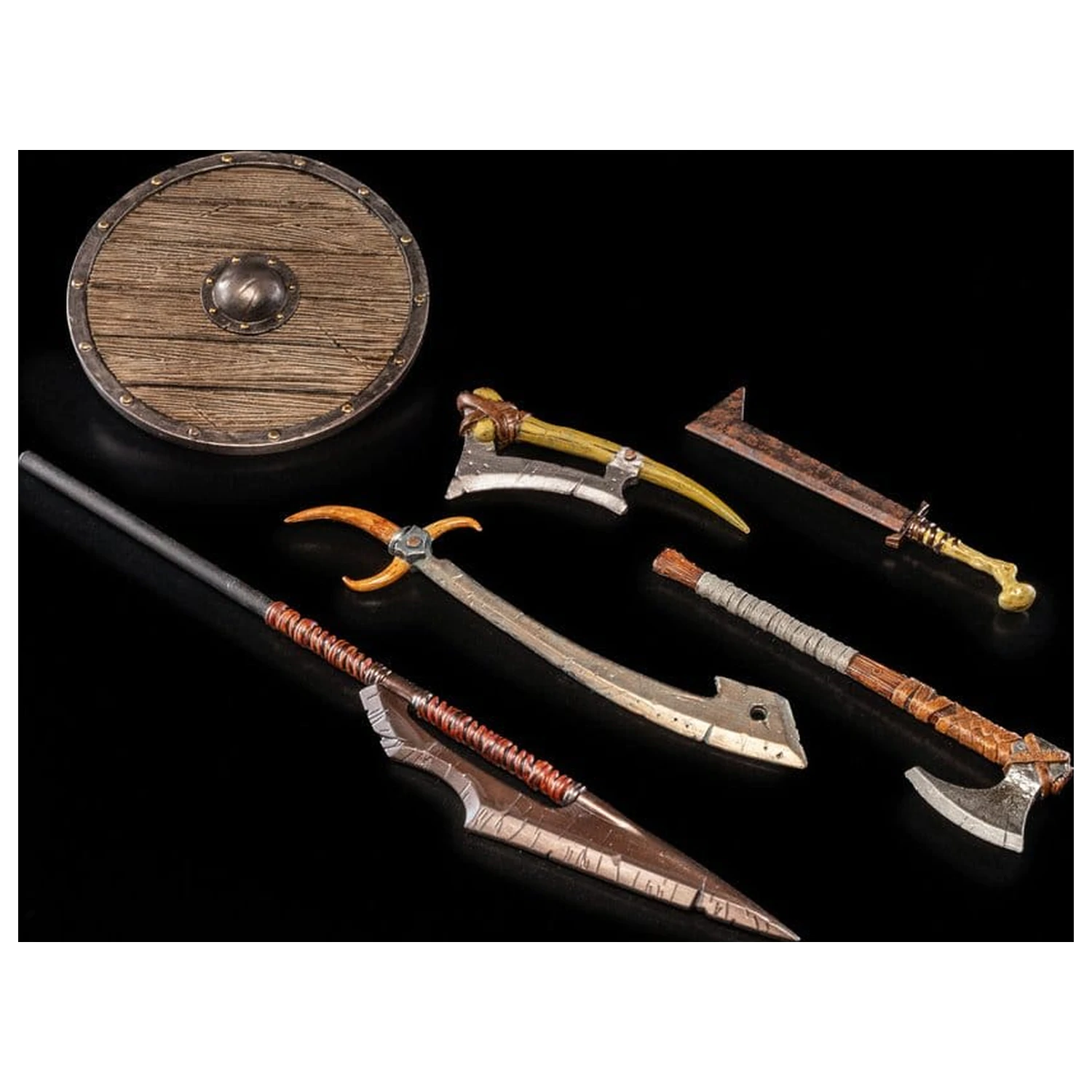 Mythic Legions akcijska figura dodatek Evil Weapons Pack fotografija izdelka