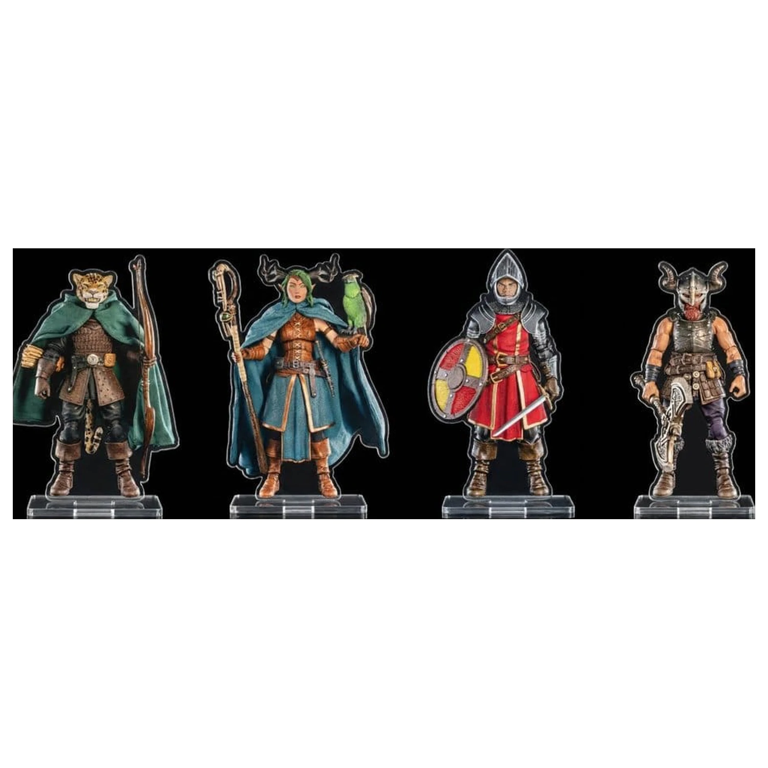 Mythic Legions Akrilni Standees 4-paket Heroic Set B 3 cm fotografija izdelka