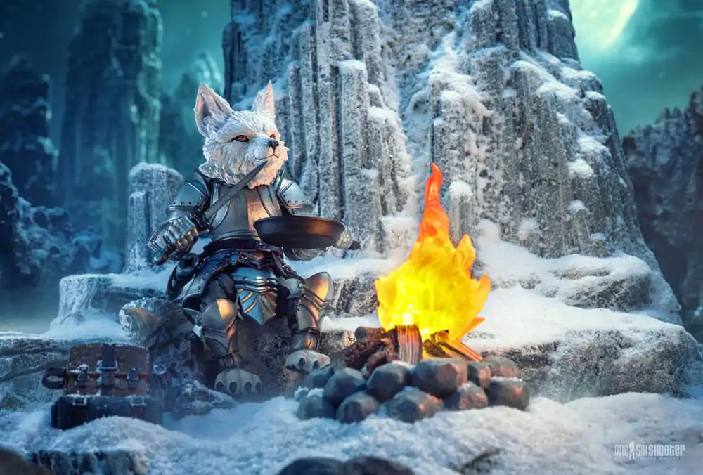 Mythic Legions Horror of Einsamall akcijska figura Bylur Frostfurr Imp-Scale fotografija izdelka