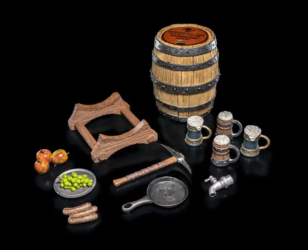 Mythic Legions Horror of Einsamall akcijska figura dodatek Einsamall Inn & Public House set dodatkov fotografija izdelka