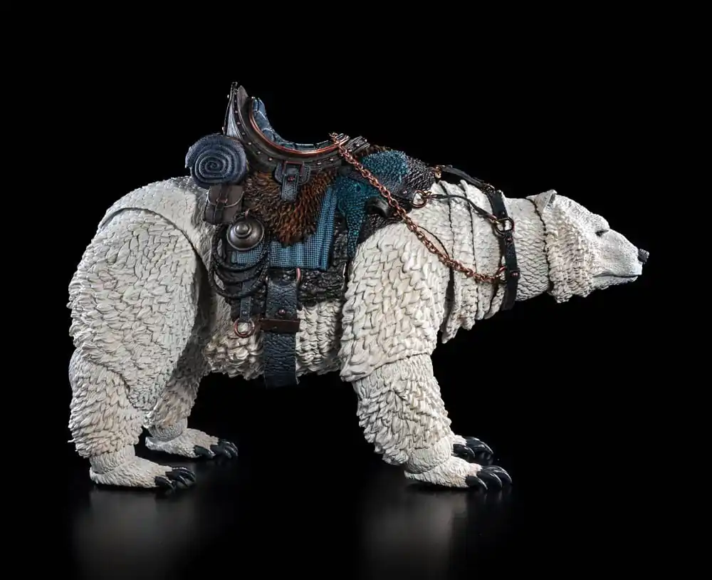 Mythic Legions Horror of Einsamall akcijska figura Isbjorn Polar Bear Mount fotografija izdelka