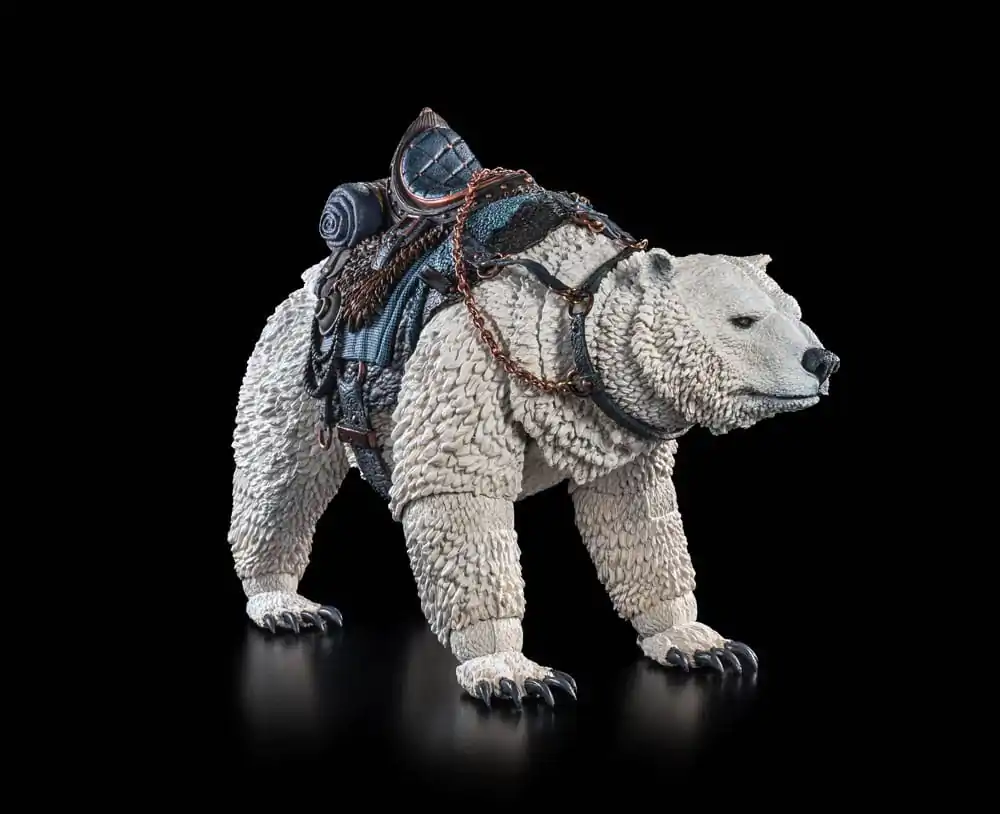Mythic Legions Horror of Einsamall akcijska figura Isbjorn Polar Bear Mount fotografija izdelka