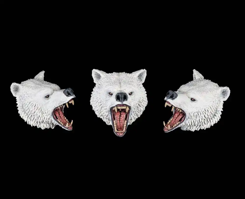 Mythic Legions Horror of Einsamall akcijska figura Isbjorn Polar Bear Mount fotografija izdelka