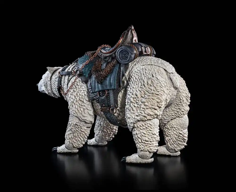 Mythic Legions Horror of Einsamall akcijska figura Isbjorn Polar Bear Mount fotografija izdelka