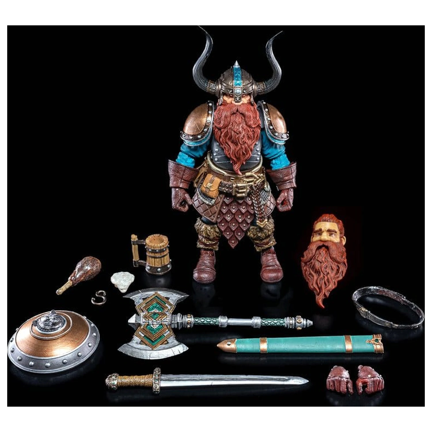 Mythic Legions: Legacies of Mythoss 3 akcijska figura Thord Ironjaw fotografija izdelka