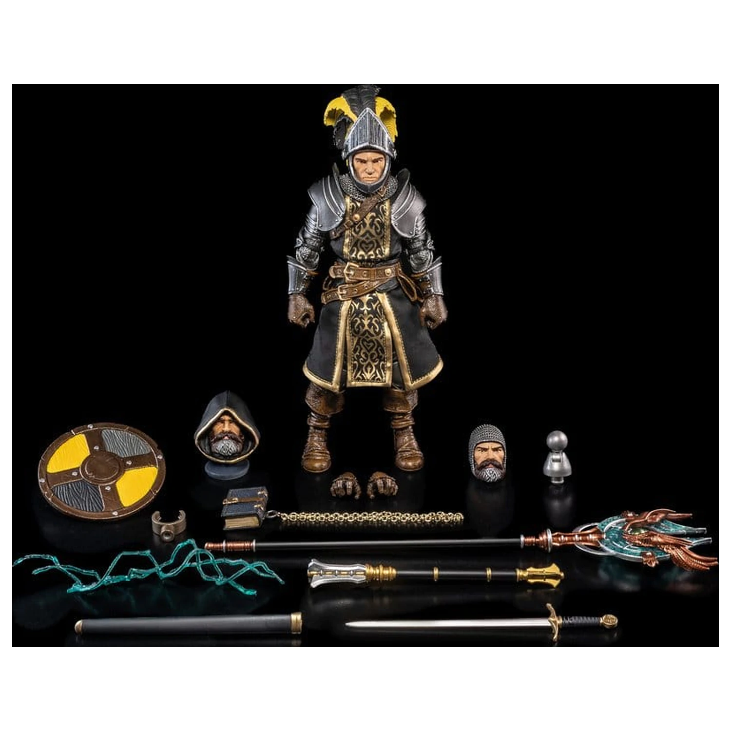 Mythic Legions akcijska figura Paladin/Cleric Heroic Deluxe 18 cm fotografija izdelka