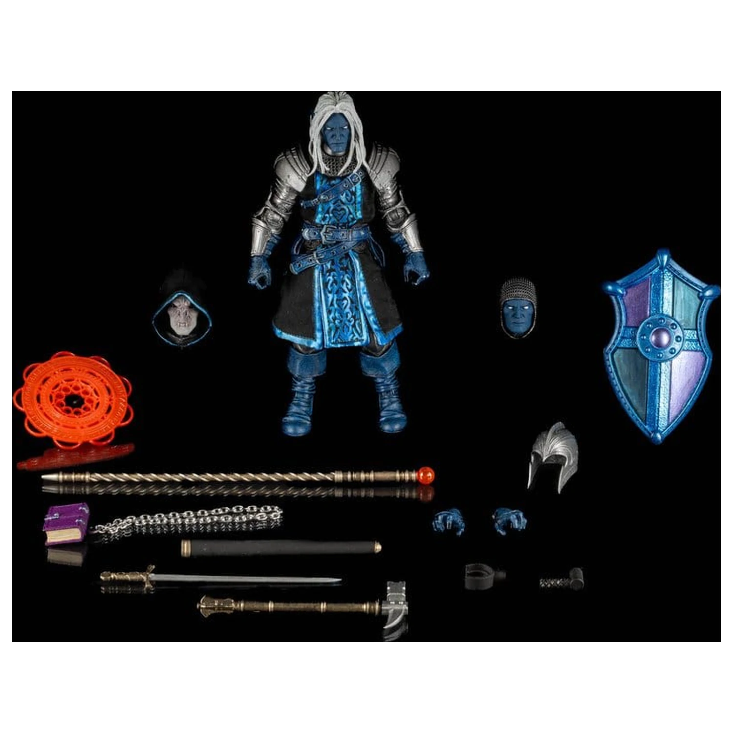 Mythic Legions akcijska figura Paladin/Cleric Villainous Deluxe 18 cm fotografija izdelka