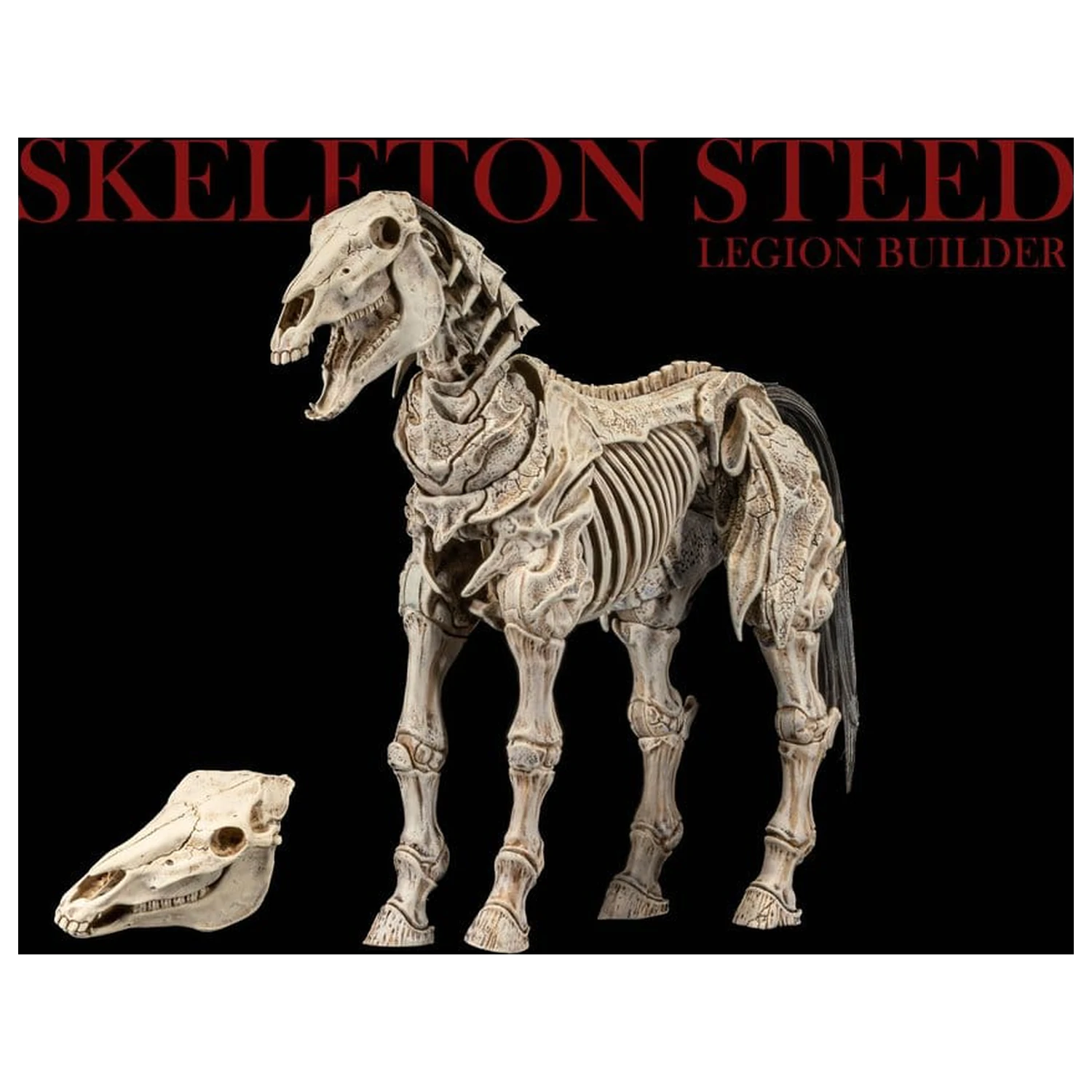 Mythic Legions: Reinforcement 3 Akcijska figura Skeleton Steed Legion Builder fotografija izdelka