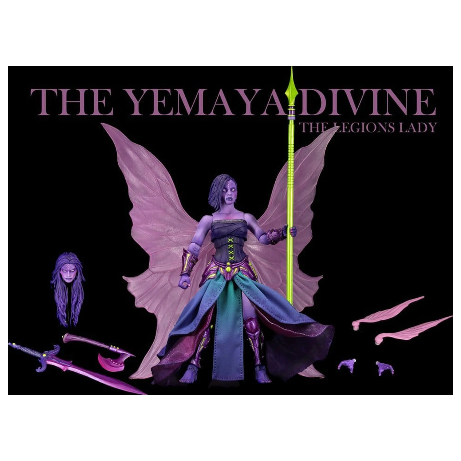 Mythic Legions: Reinforcement 3 akcijska figura The Yemaya Divine Deluxe fotografija izdelka