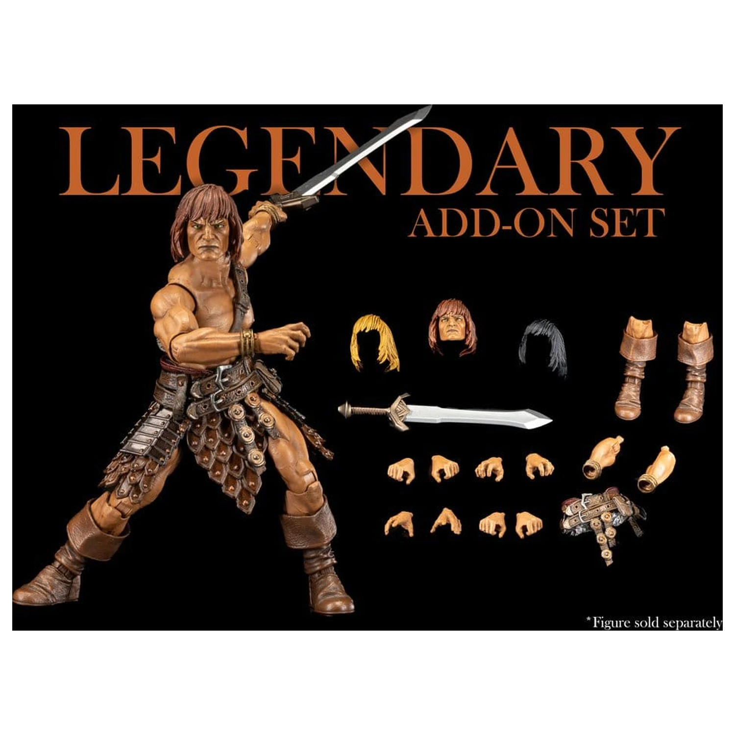 Mythic Legions: Reinforcement 3 Pripomoček za akcijsko figurico Legendary Add-On Set fotografija izdelka