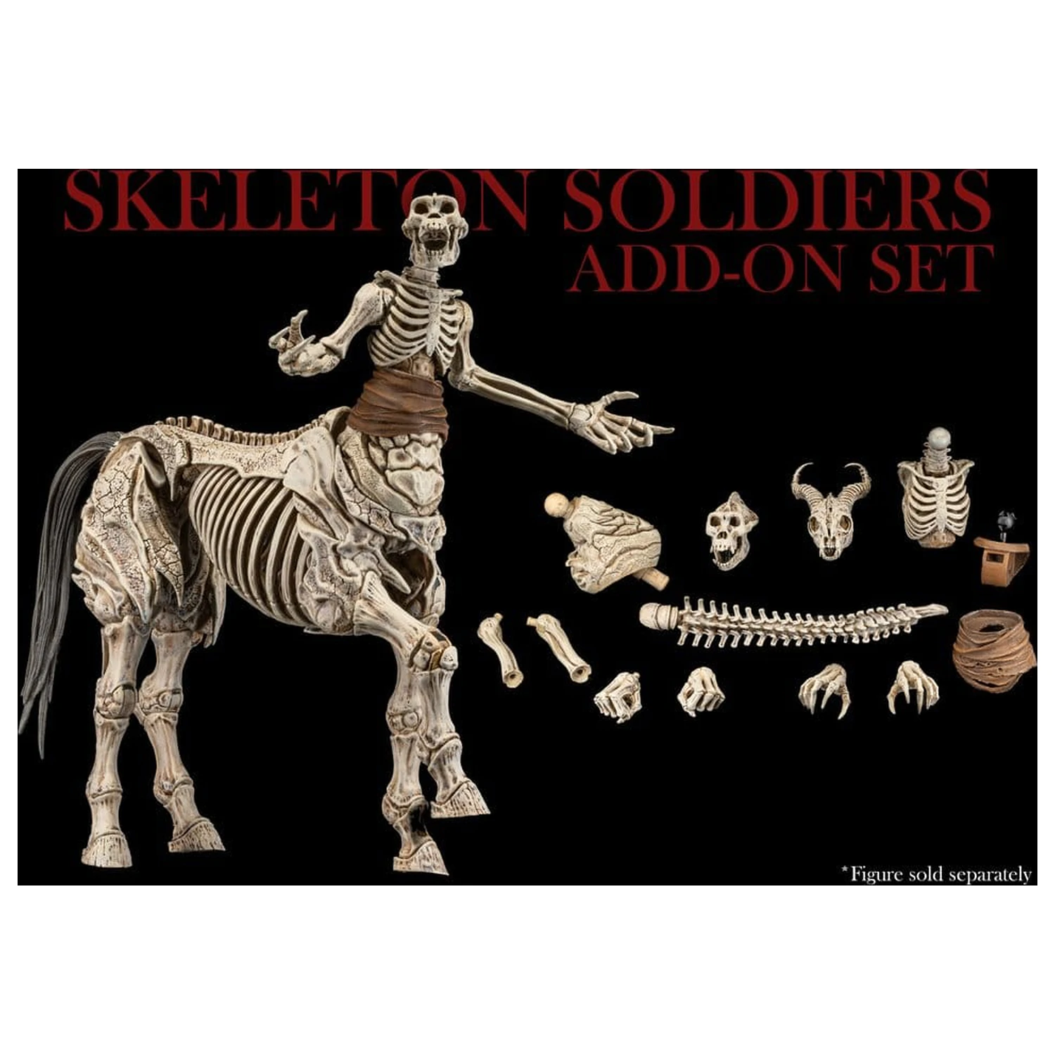 Mythic Legions: Reinforcement 3 Action Figure pripomoček Skeleton Soldiers dodatek set fotografija izdelka