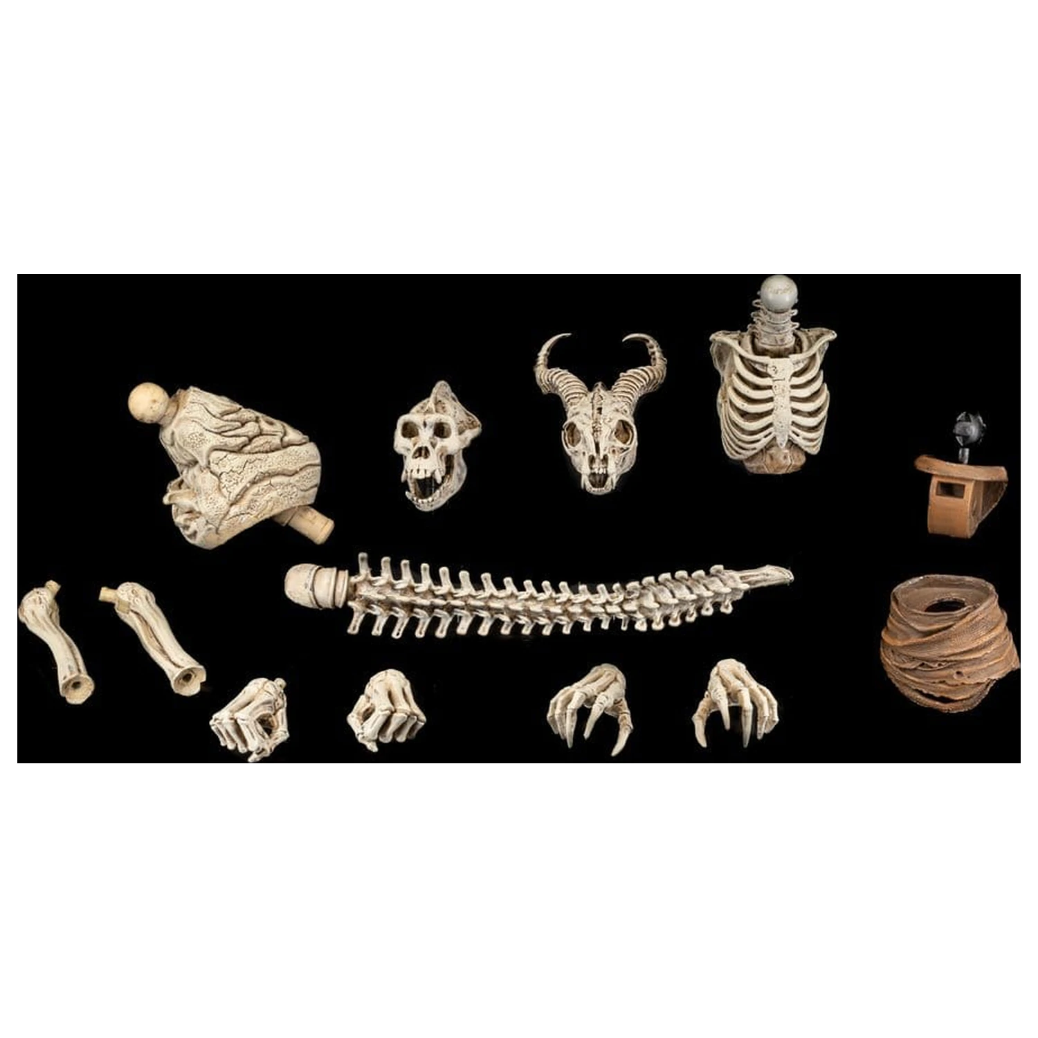 Mythic Legions: Reinforcement 3 Action Figure pripomoček Skeleton Soldiers dodatek set fotografija izdelka