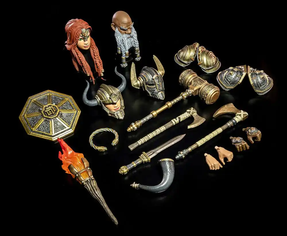 Mythic Legions: Rising Sons Akcijske Figure 2-Pack Exiles From Under the Mountain 15 cm fotografija izdelka