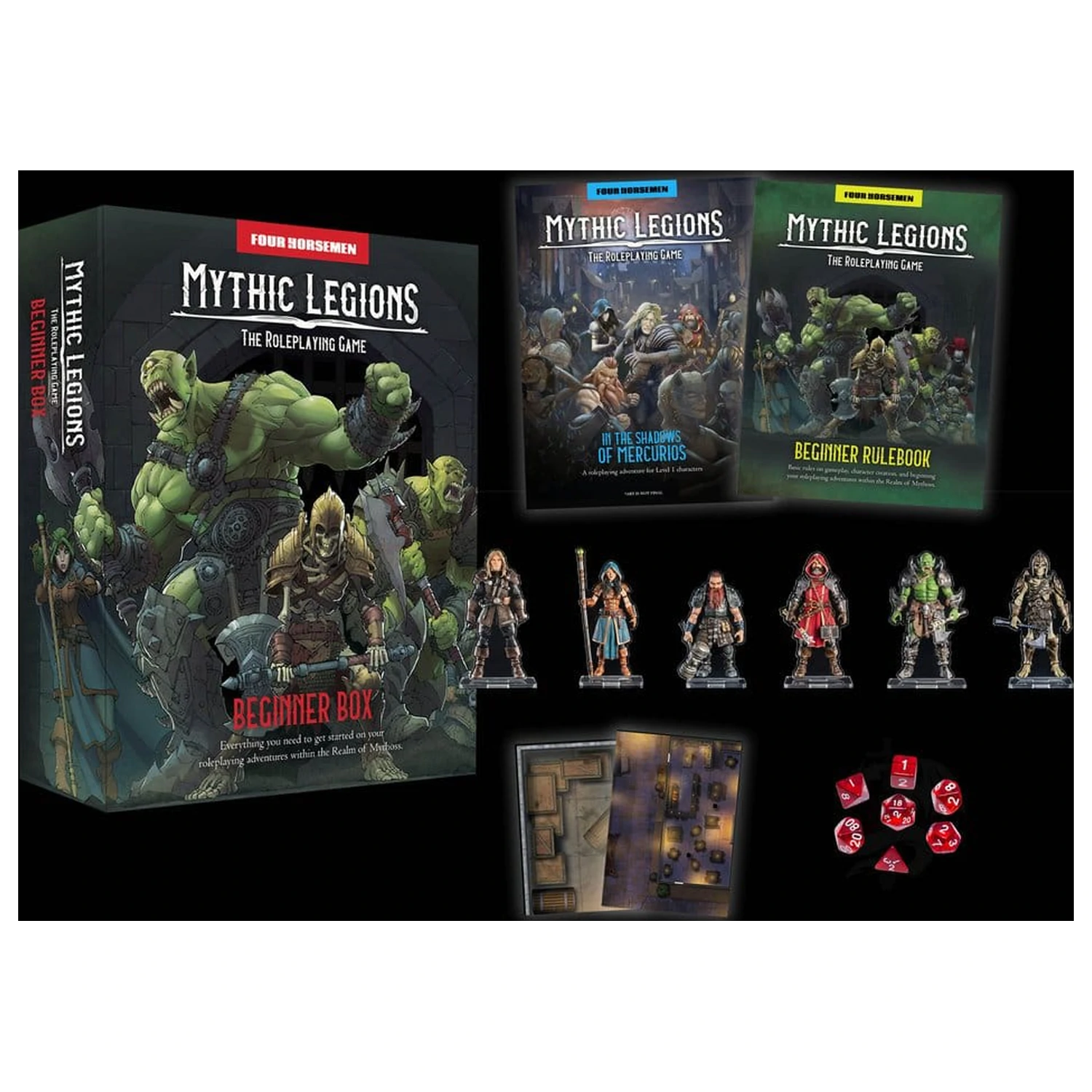 Mythic Legions Roleplaying Game Beginner Box *angleška različica* fotografija izdelka
