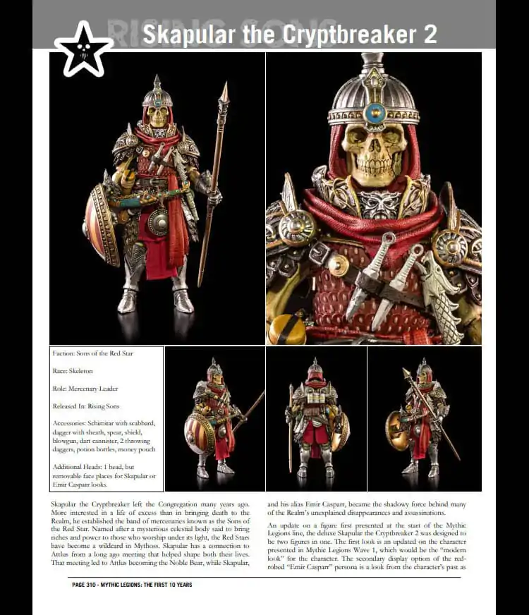 Mythic Legions: The First 10 Year Knjiga s trdo vezavo fotografija izdelka