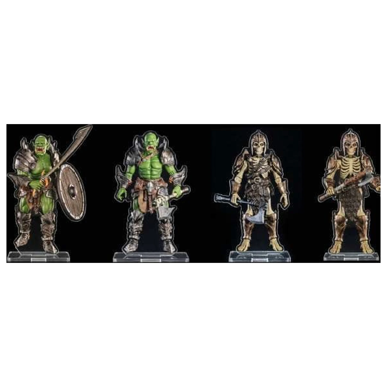 Mythic Legions Akrilni Standees 4-paket Villainous Set A 3 cm fotografija izdelka