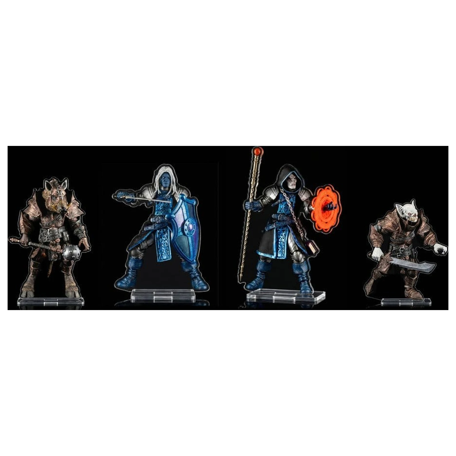 Mythic Legions Akrilne figure komplet 4 (štirih) Villainous Set B 3 cm fotografija izdelka