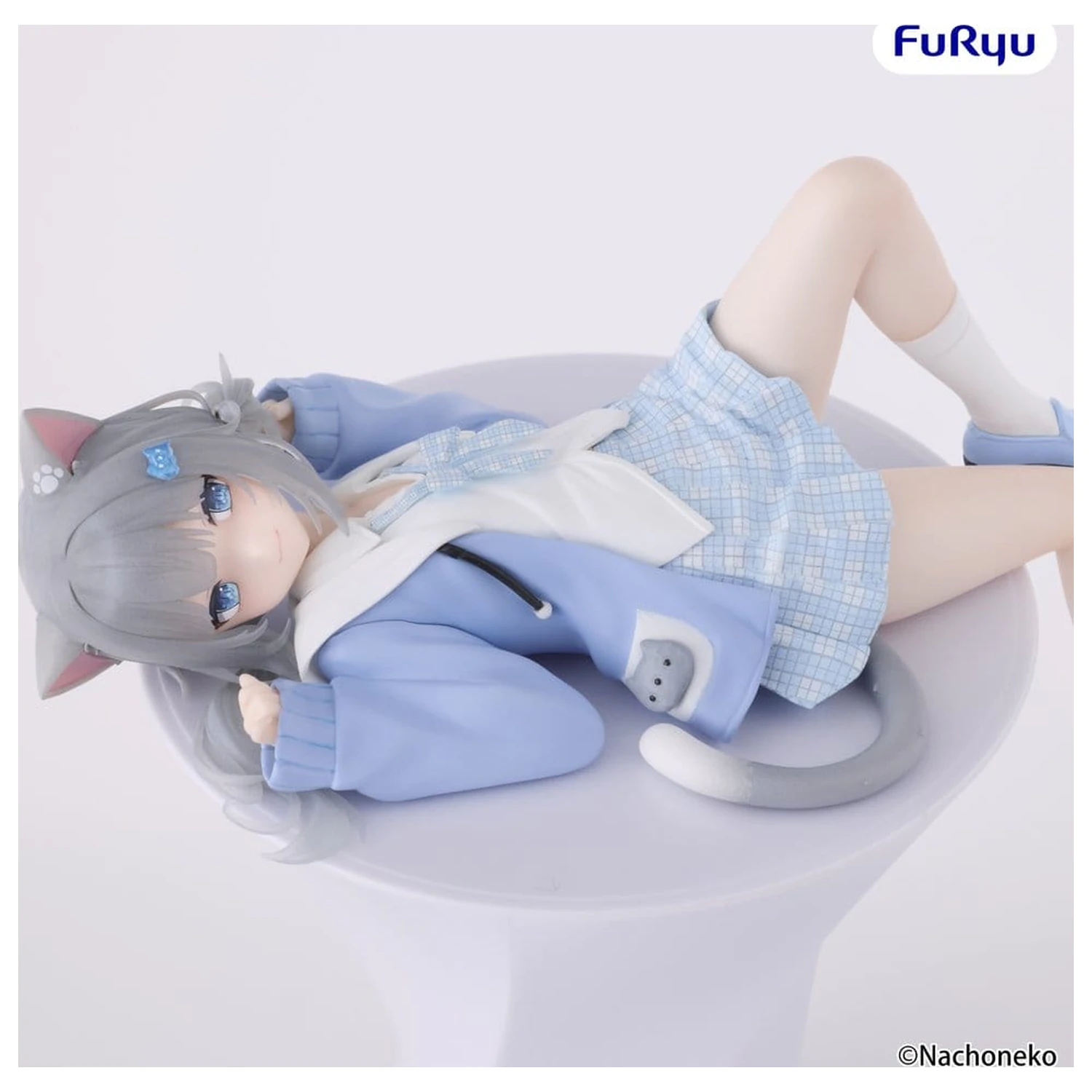 Nachoneko Noodle Stopper PVC figura Nachoneko 16 cm fotografija izdelka