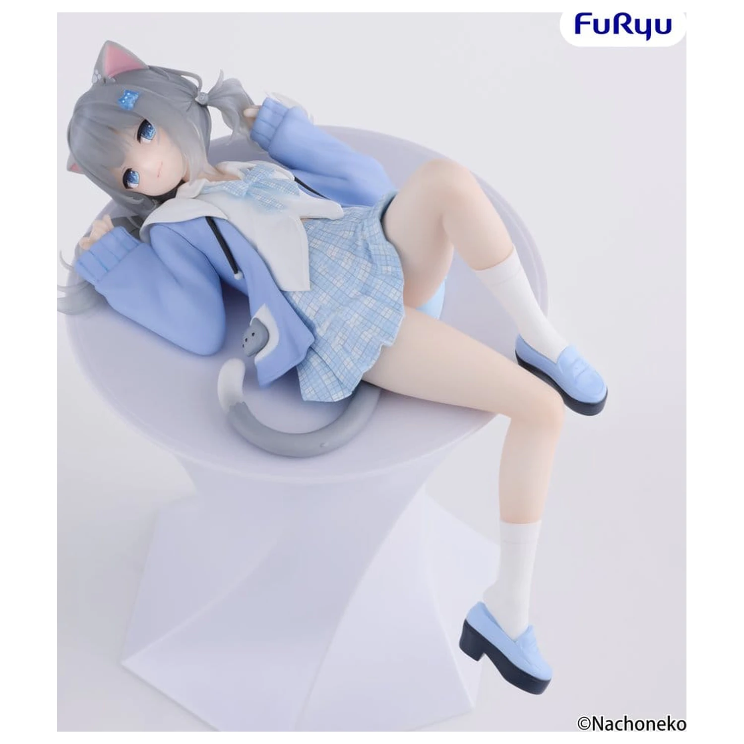 Nachoneko Noodle Stopper PVC figura Nachoneko 16 cm fotografija izdelka